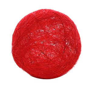 BOLA DECORATIVA DE SISAL 10CM