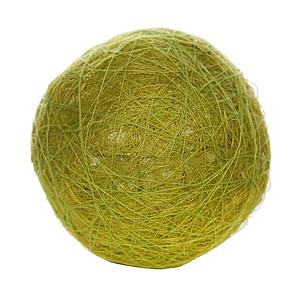 BOLA DECORATIVA DE SISAL 12,5CM