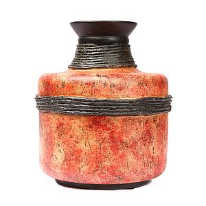 JARRON CERAMICA BAJO ALT 27CM ø22CM