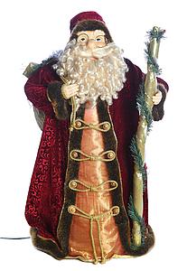PAPA NOEL CON LUZ 49 CM