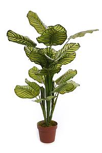 CALATHEA ARTIFICIAL EN MACETA 120CM