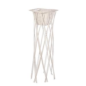 CESTA MIMBRE CON SOPORTE 74CM