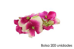 BOLSA DE 200 RAMILLETES HORTENSIA 10 CM