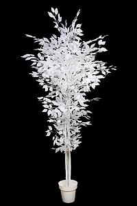 ARBOL ARTIFICIAL BLANCO 185CM