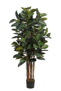 ARBOL DE FICUS ELASTICA ARTIFICIAL CON MACETA 170CM