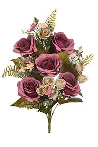 BOUQUET ROSAS ARTIFICIAL 50CM