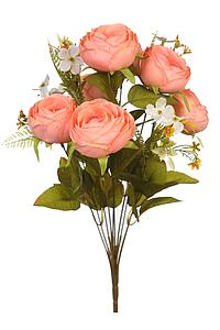 RAMO ROSAS X 7 ARTIFICIALES 48CM