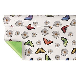 BOBINA MARIPOSAS Y MARGARITAS 70CM X 40M