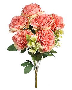 RAMO PEONIAS ARTIFICIAL 50CM