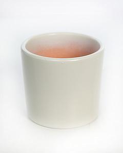MACETA CERAMICA BLANCA 9CM