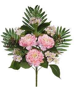RAMO PEONIA ARTIFICIAL 55CM