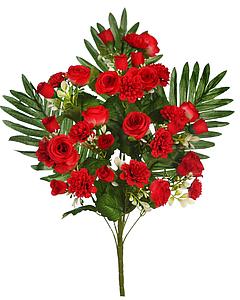 RAMO ROSAS MINI ARTIFICIAL 55CM