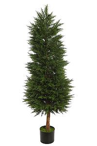 ARBOL CIPRES EN MACETA ARTIFICIAL 150CM